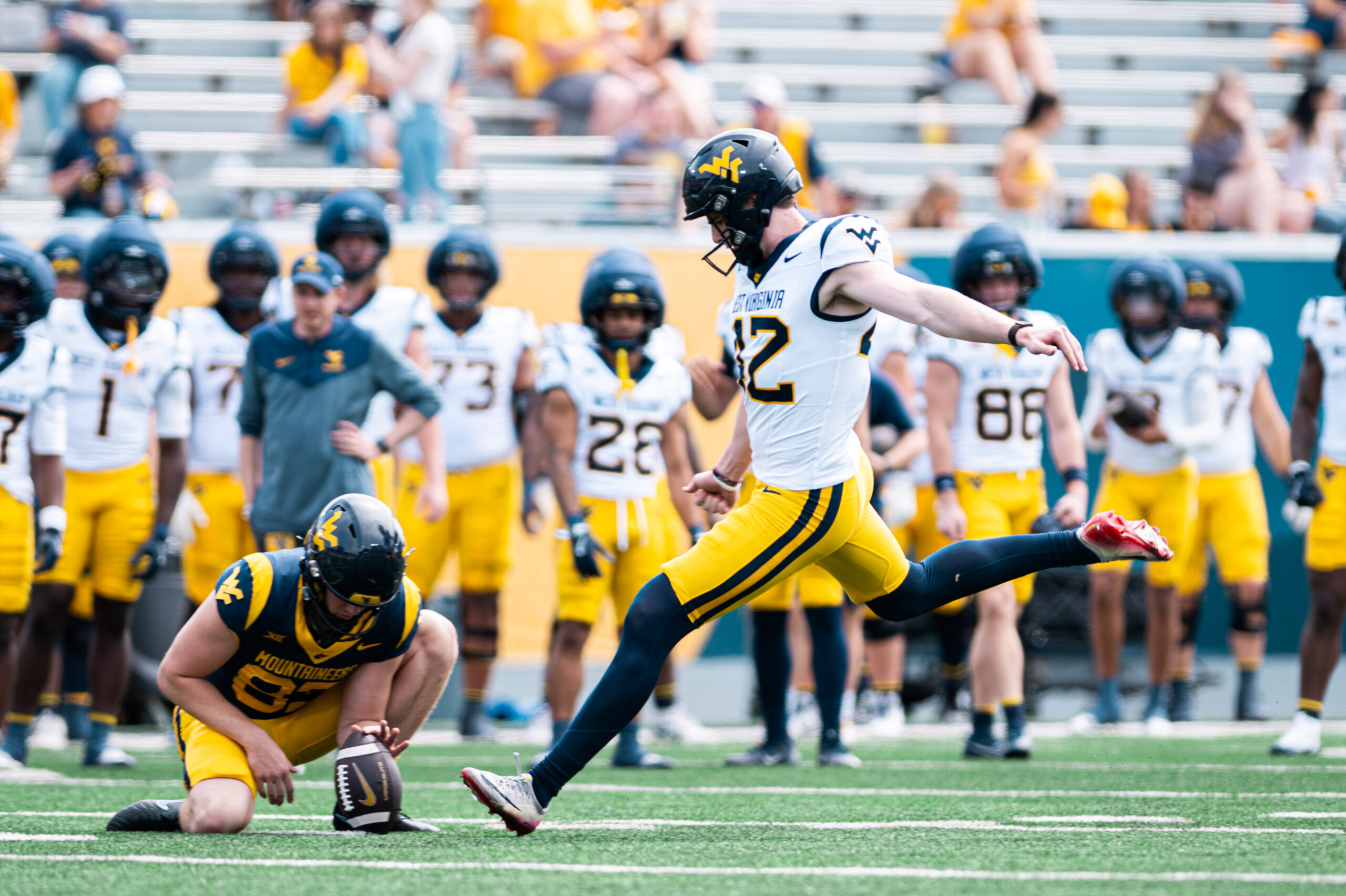 WVU football has 'legitimate' competition at placekicker